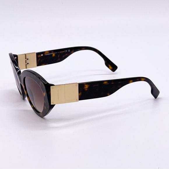 NEW BE4361 3002/13 WOMEN’S SUNGLASSES BURBERRY SOPHIA BE4361 HAVANA BURBERRY - Picture 7 of 13